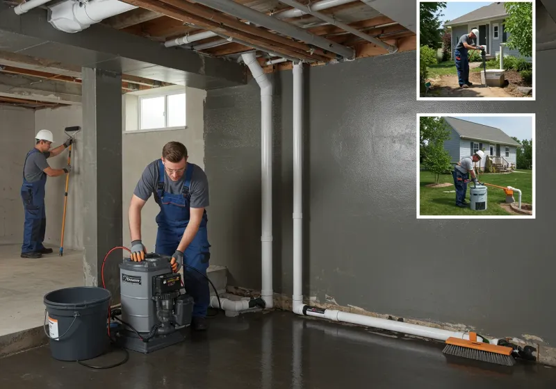 Basement Waterproofing and Flood Prevention process in Pasquotank County, NC